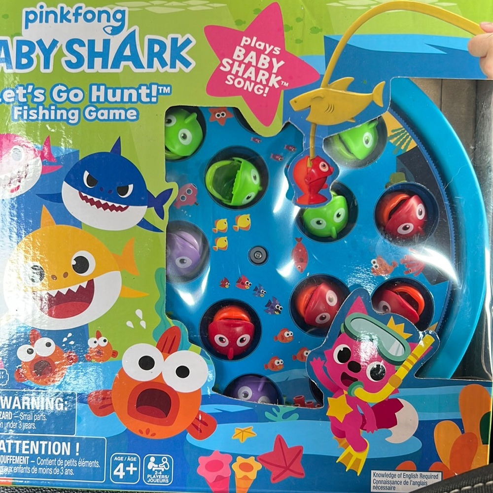 Pinkfong Baby Shark Let’s Go Hunt Fishing Game
